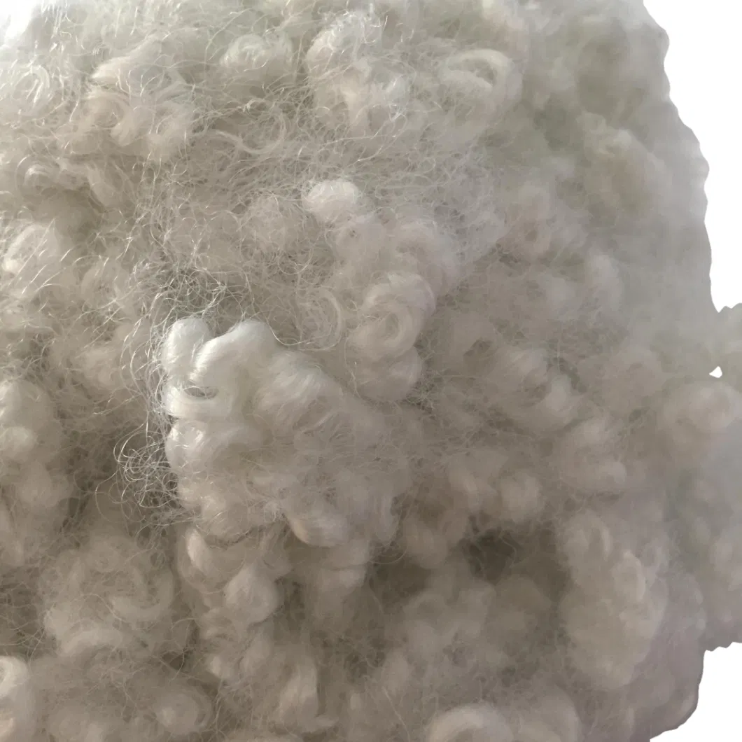 7D*64mm Virgin Hollow Conjugated Polyester Staple Fiber for Filling