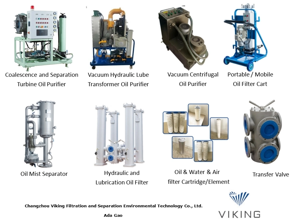 Insulatingturbine Oil Purification Device for Lube and Hydraulic Oil