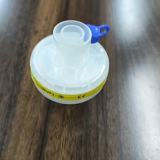 Medical Equipment Hospital Equipment Disposable BV Filter Bacteria Virus Filter PP Hmef Filter with Gas Sampling Line Ports for Adult Pediatric